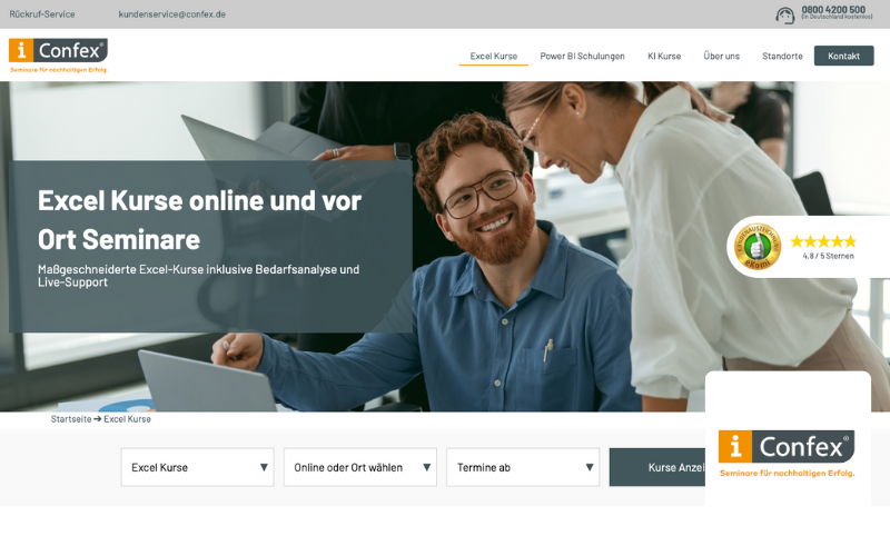 Webdesigner Koeln Referenz Bildungsinstitut